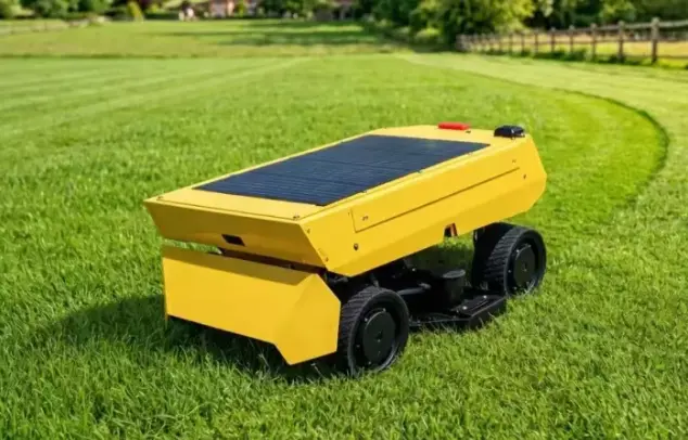 1434/5000 Tianjin Weide Aviation Technology Co., Ltd. parabeniza a SunScout, a primeira empresa de robôs para corte de grama solar de troca dupla do mundo, por sua listagem bem-sucedida.