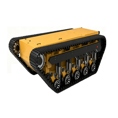 Chassi rastreado para veículo de resgate UGV todo terreno