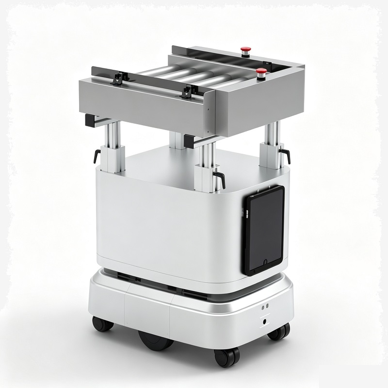 Robô AMR de transporte de material inteligente de fábrica
