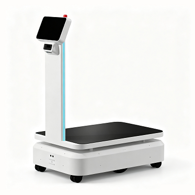 Robô AMR para manuseio de materiais de fábrica
