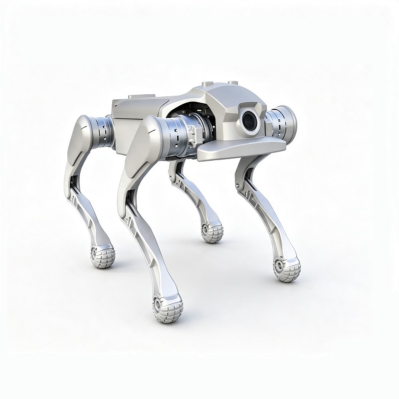 Cão robô quadrúpede industrial
