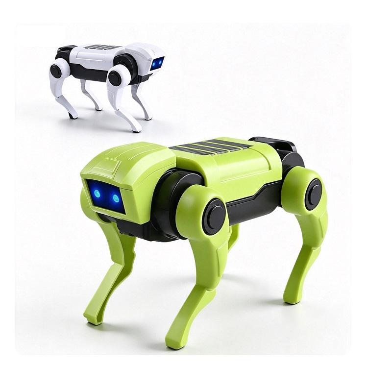 Cão Robô Mecânico Brinquedo Elétrico Andando Robô Cão